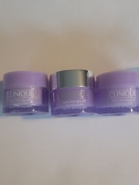 Clinique Take The Day Off Cleansing Balm Mini Jars - Light Purple